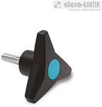 Трипроменева ручка VB.839/63 P-M8x25-C5